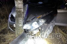 выкса.рф, На трассе Выкса-Навашино иномарка улетела в кювет